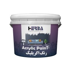 رنگ اکریلیک مات ویژه ممتاز دبه 10 کیلویی