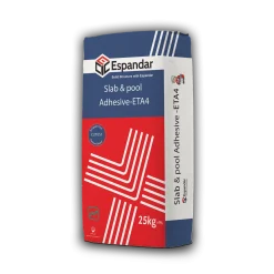 چسب کاشی اسلب و استخری (ETA4) - 25 کیلویی