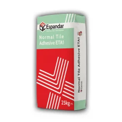 چسب کاشی معمولی ETA1 / گرید C1TE